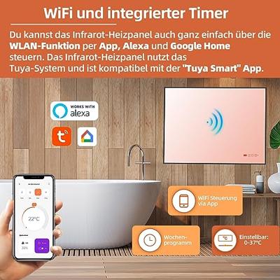 SHX SHXCM600Wifi Infraroodpaneel 600 W 12 m² Glas