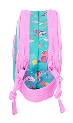 Pennenetui met 2 vakken My Little Pony Magic Roze Turkoois 21 x 8 x 6 cm
