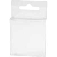 PET verpakkingsdozen, afm 51x54x10 mm, 100 stuk/ 1 doos - thumbnail