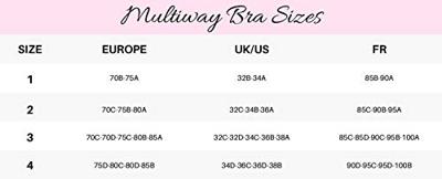Magic Multiway BH - Bra - Strapless bh - Open rug Bh - Halter Bh - BH met kruisbandjes - Bh zonder achterkant