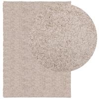 VidaXL Vloerkleed pamplona shaggy hoogpolig modern 160x230 cm beige - thumbnail