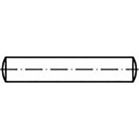 TOOLCRAFT TO-6852411 Cilindrische pen Staal 25 stuk(s) - thumbnail