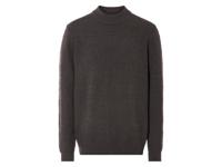 LIVERGY Gebreide heren trui (XL, Bruin) - thumbnail