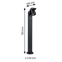Paulmann 94831 Cuff Staande LED-tuinlamp LED 10 W Antraciet - thumbnail