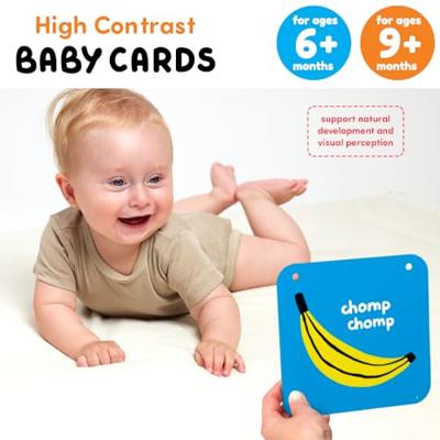 Banana Panda - hoog contrast babykaarten 6m+ / 9m+ - 24st. Banana Panda - hoog contrast babykaarten 6m+ / 9m+ - 24st.