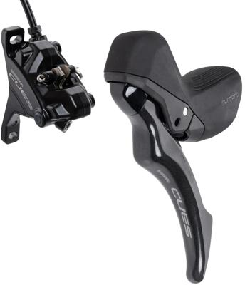 SHIMANO schijfrem "cues st-u6030 / br-u6030" shim.diskbreaker u603/603 vr sw fm resin 1f