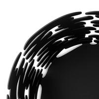 Alessi Barket Schaal zwart RVS 21 cm - thumbnail
