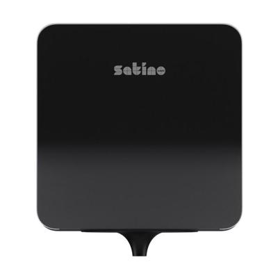 Satino poetsroldispenser midi centerfeed zwart