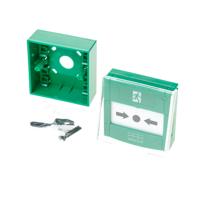 Maasland noodschakelaar - groen - dubbelpolig - 2002SG - thumbnail