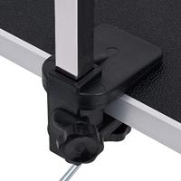 Hondentrimtafel verstelbaar met 2 lussen en opbergschap - thumbnail