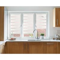 Rolgordijn Stor Planet Clip&Fix Night&Day Wit 60 x 180 cm - thumbnail