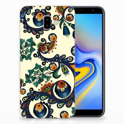 Siliconen Hoesje Samsung Galaxy J6 Plus (2018) Barok Flower Siliconen Hoesje Samsung Galaxy J6 Plus (2018) Barok Flower