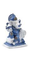 Wit & Blauw Ganesh Meditatie - thumbnail