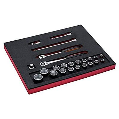 Bahco Foaminlay Fit&Go 2/3 met doppen en toebehoren 1/4" | bits en magnetische schaal - 53-delig - FF1F2002