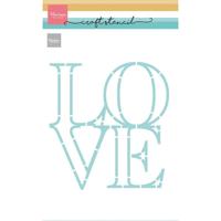 Marianne Design • craft stencil love - thumbnail