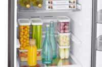 Samsung RB38A7B6AS9 koel-vriescombinatie Vrijstaand 387 l A Zilver - thumbnail