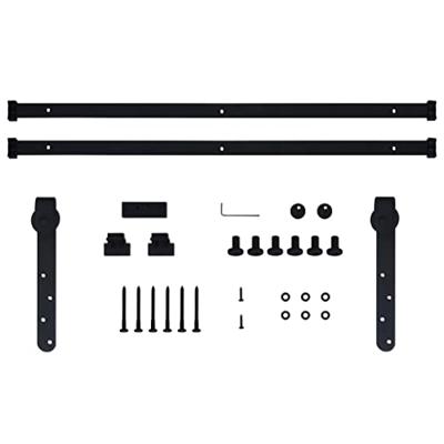 VidaXL Ophangset voor minischuifdeur 200 cm koolstofstaal VidaXL Ophangset voor minischuifdeur 200 cm koolstofstaal