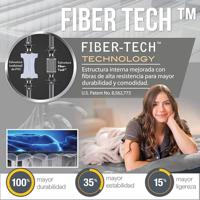 Intex 64902ND PremaireElevated Luchtbed (l x b x h) 191 x 99 x 46 cm Wit, Grijs - thumbnail