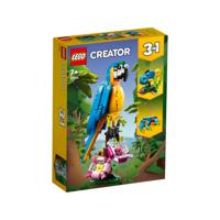 LEGO creator 3-in-1 - exotische papegaai constructiespeelgoed (31136) - thumbnail