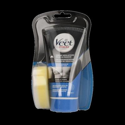 Men ontharingscreme douche sensitive