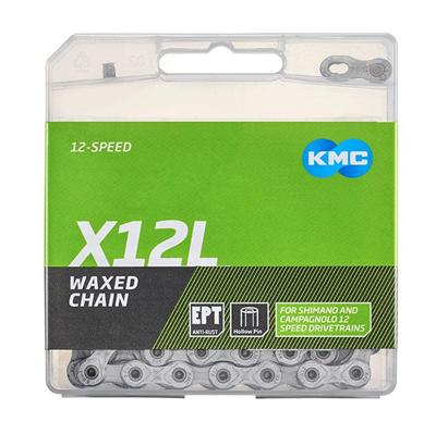 KMC ketting x12l 12v 126l waxed zilver