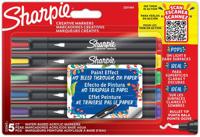 Creatieve marker sharpie 5st assorti - thumbnail