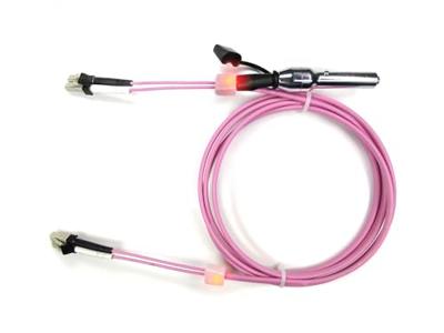 saCon glasvezel LED patchkabel duplex 50/125µm OM4, SC/SC, violet, 1 m