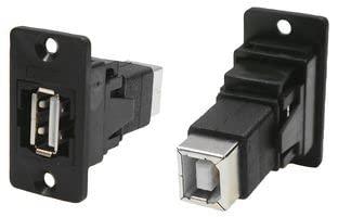 Cliff Adapter, Bus, inbouw USB-poort Type-A - USB-poort Type-B CP30609N 1 stuk(s)