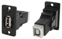 Cliff Adapter, Bus, inbouw USB-poort Type-A - USB-poort Type-B CP30609N 1 stuk(s) - thumbnail