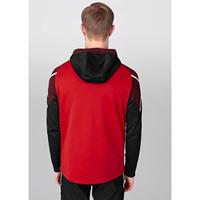 JAKO 6822 Jas Met Kap Performance - Rood/Zwart - 3XL - thumbnail