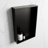 MONDIAZ EASY Nis 44,5x29,5cm in solid surface kleur Urban | Urban. 1 vak geschikt voor in- of opbouw - thumbnail