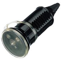 MENNEKES 10755 Koppeling met randaarde Plastic 230 V Zwart IP44 - thumbnail
