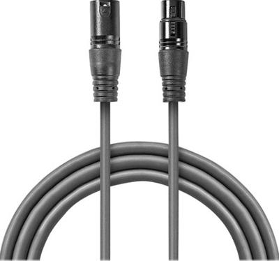 Nedis COTG15012GY200 Digitale Dmx-kabel 110 Ohm Xlr 3-pins Male - Xlr 3-pins Female 20 M Grijs