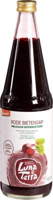 Luna E Terra Rode bietensap melkzuur demeter bio 700 Milliliter Luna E Terra Rode bietensap melkzuur demeter bio 700 Milliliter