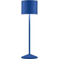 LED Tafellamp - Musterring Marisa - 1 Lichtpunt van 3 Watt - Dimbaar - Aanpasbare Lichtkleur - Hoogte Aanpasbaar - Geheugenfunctie - Nachtlamp - Afstandsbediening - Blauw - Metaal - thumbnail