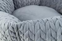 TRIXIE HONDENMAND LIVIA ROND GRIJS 50X50 CM - thumbnail