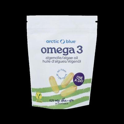 Arctic Blue Omega-3 Algenolie Softgel