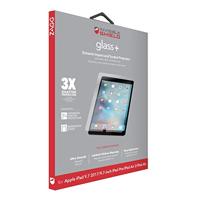 Zagg InvisibleShield Glass Clear Screen Protector voor iPad Air/Air2/Pro/9.7/9.7 2017/2018 - transparant, 1 stuks - thumbnail