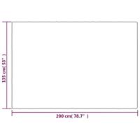 Verzwaringsdeken met hoes 135x200 cm 6 kg stof grijs - thumbnail