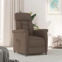 Fauteuil Recliner Bruin Donkerbruin 70.5 x 96.5 x 95 cm Stof - thumbnail