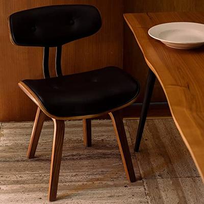 Dutchbone Eetkamerstoel 'Blackwood' kleur Bruin