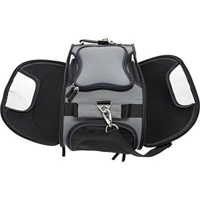 Huisdierenhandtas Trixie Airline Wings Blauw Grijs 28 × 23 × 46 CM - thumbnail