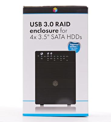 ICY BOX IB-RD3640SU3 4x3,5 behuizing JBOD of RAID - thumbnail