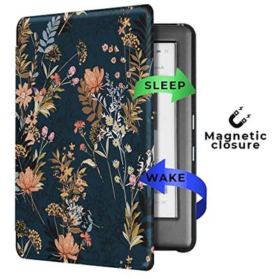 Lunso - Kobo Glo / Glo HD / Touch 2.0 (6 inch) - Vegan saffiano leren sleepcover hoes - Urban Park