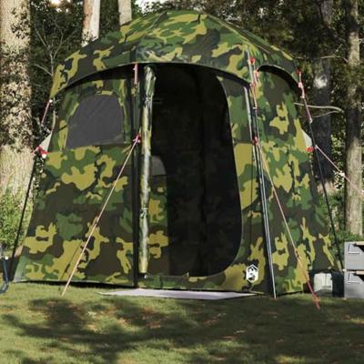 VidaXL Douchetent 2-persoons waterdicht camouflage VidaXL Douchetent 2-persoons waterdicht camouflage