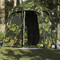 VidaXL Douchetent 2-persoons waterdicht camouflage - thumbnail