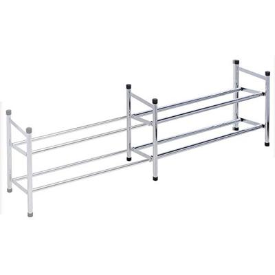 Storage Solutions schoenenrek met 2 lagen (61,5-115)x23x38 cm