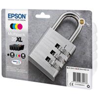 Epson Inktcartridge T3596, 35XL Origineel Combipack Zwart, Cyaan, Magenta, Geel C13T35964010 - thumbnail