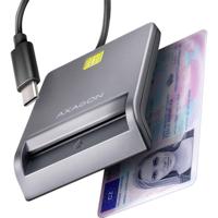 AXAGON CRE-SM3TC Grijs - thumbnail