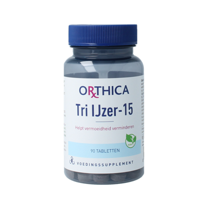 Orthica Tri-IJzer-15 90Tabletten Orthica Tri-IJzer-15 90Tabletten